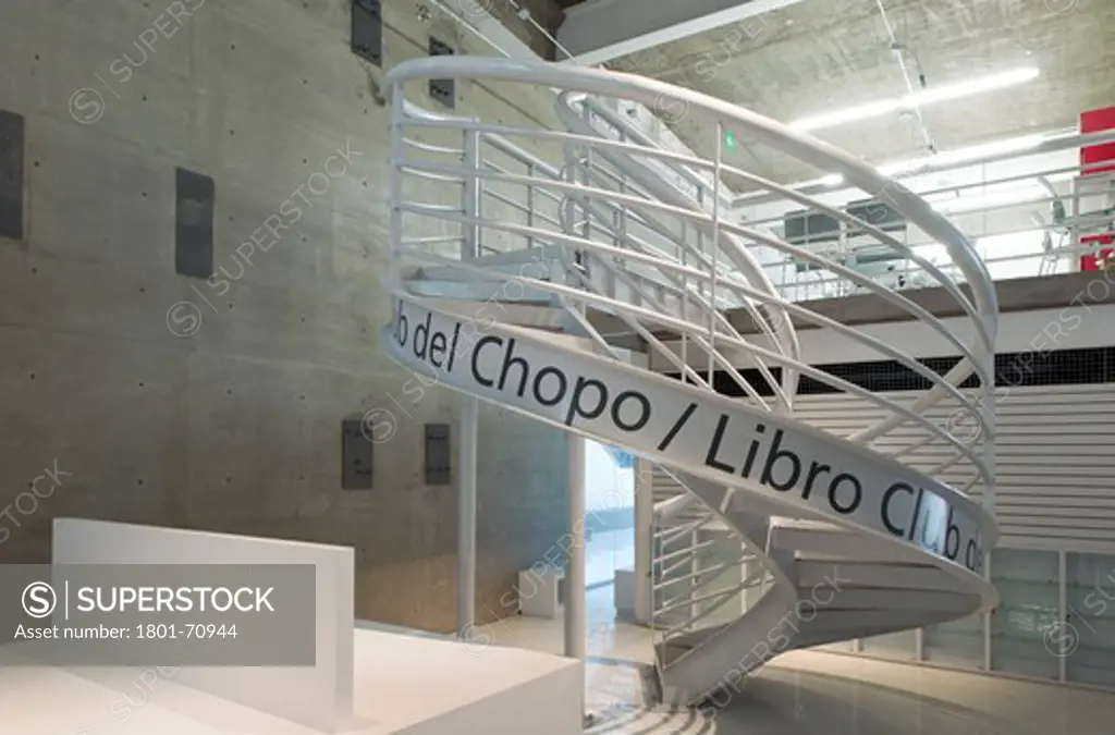 El Chopo Museum Mexico City Ten Arquitectos Book Shop Area And Staircase