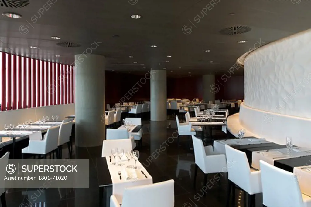 Porta Fira Towers Toyo Ito And B720 Arquitectos Barcelona Spain 2010 Hotel And Office Building Hotel Restaurant Interior