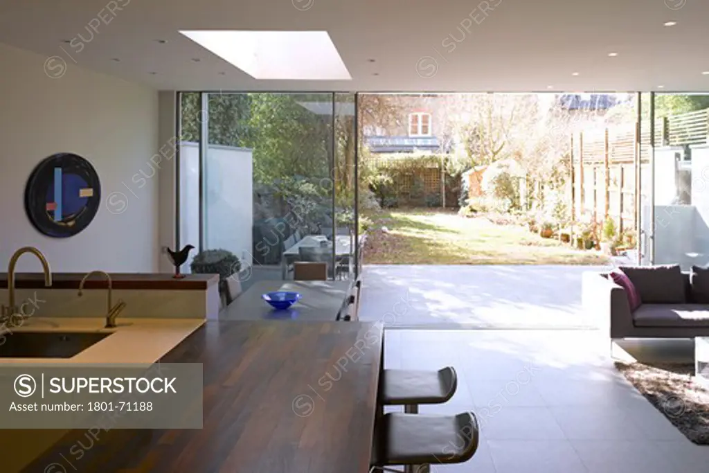 Private Residence  London   Giles Pike Architects  2010-Overall Interior View