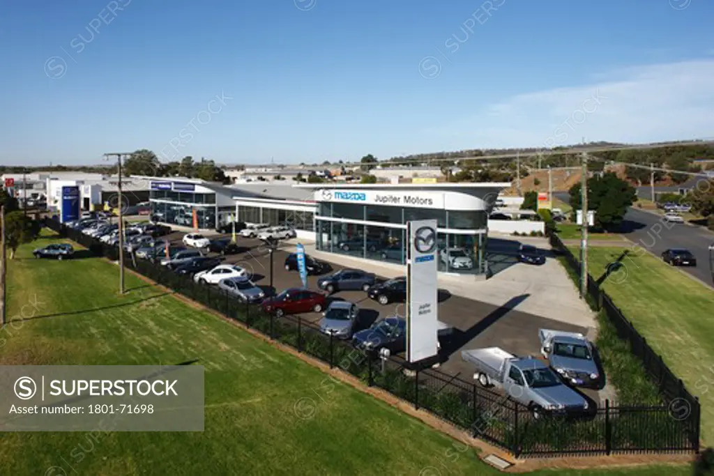Exterior At High Level  Car Dealership  Wagga Wagga Nsw Australia
