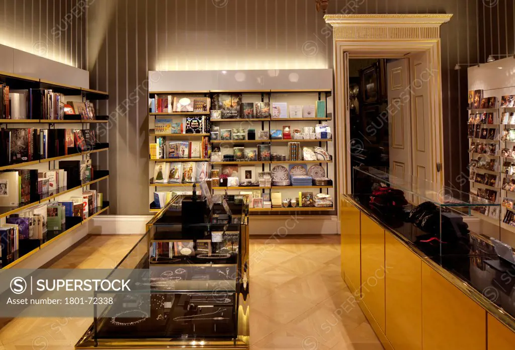 The Wallace Collection, London, United Kingdom. Architect Softroom Ltd, 2010. Gift shop.