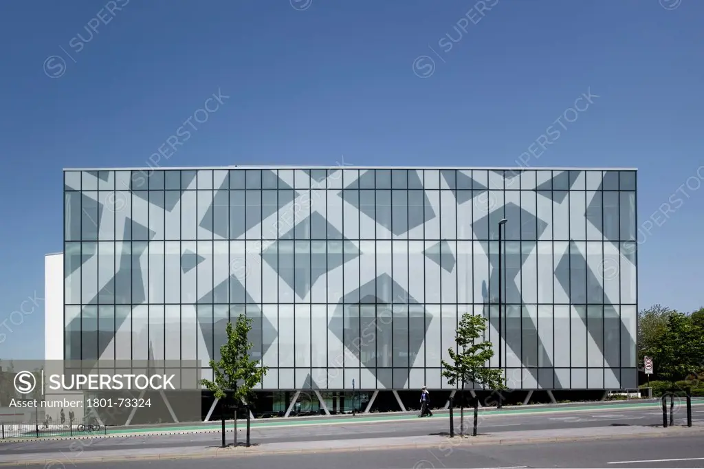 Office Building for Walsall Housing Group, Office, Europe, United Kingdom, West Midlands, 2012, Bisset Adams. Monumental front elevation of new built office block.
