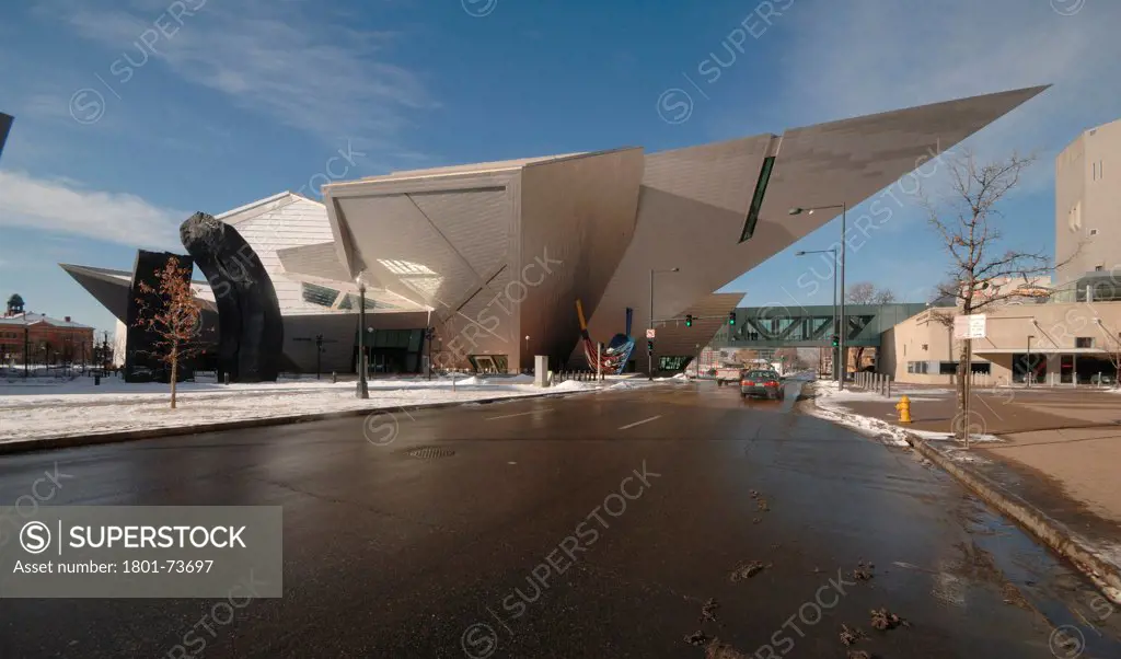Extension to the Denver Art Museum, Studio Daniel Libeskind, Denver, Colorado, USA, 2006, outside view