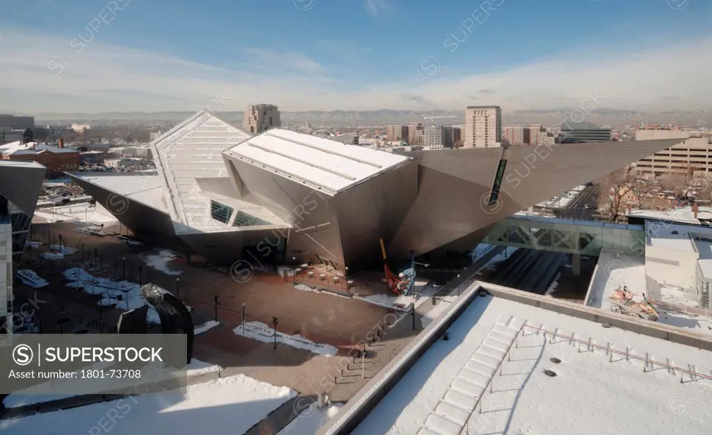 Extension to the Denver Art Museum, Studio Daniel Libeskind, Denver, Colorado, USA, 2006, panoramic view