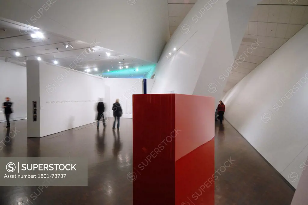 Extension to the Denver Art Museum, Studio Daniel Libeskind, Denver, Colorado, USA, 2006, gallery view