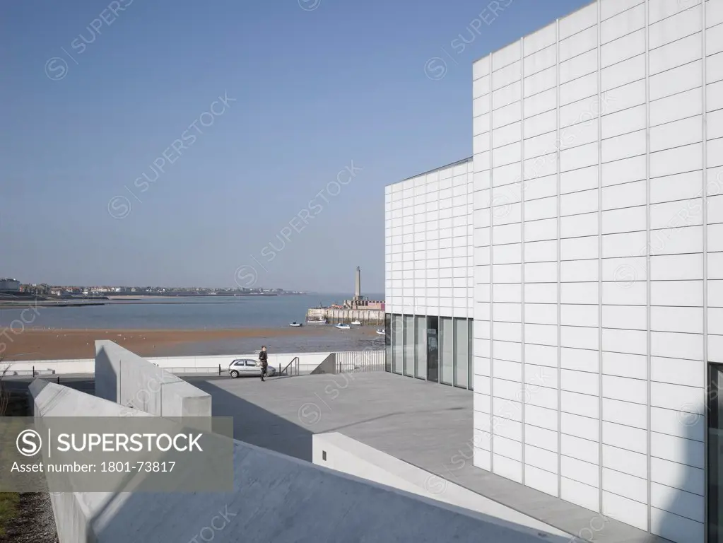 Turner Contemporary Gallery, Art Gallery, Europe, United Kingdom, Kent, 2011, David Chipperfield Architects Ltd. Looking west.