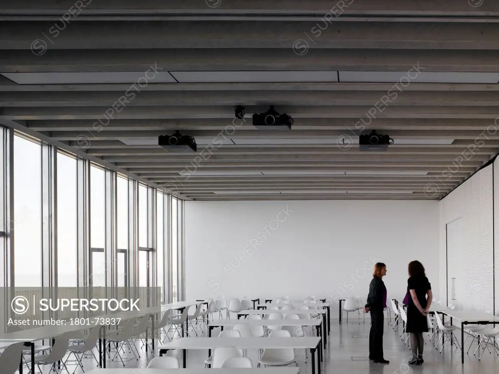 Turner Contemporary Gallery, Art Gallery, Europe, United Kingdom, Kent, 2011, David Chipperfield Architects Ltd. Multipurpose space.
