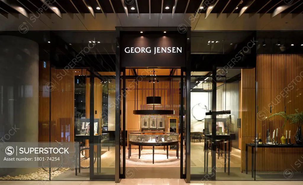 George Jenson Store, Tokyo, Japan. Architect: MPA Architects, 2012. Shop front.