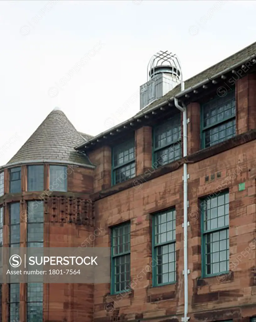 SCOTLAND STREET SCHCOOL MUSEUM, SCOTLAND STREET, GLASGOW, STRATHCLYDE, UNITED KINGDOM, EXTERIOR, CHARLES RENNIE MACKINTOSH