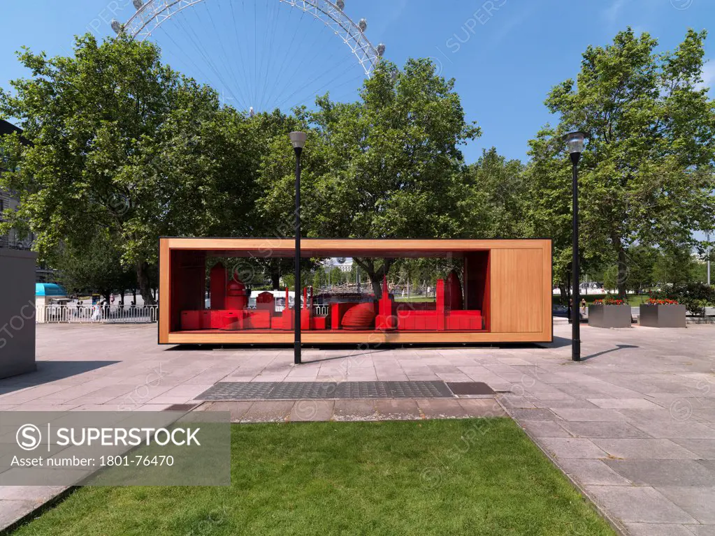 The London Dresser, London, United Kingdom. Architect: SOCA, 2012. Front elevation, wide angle viewpoint.
