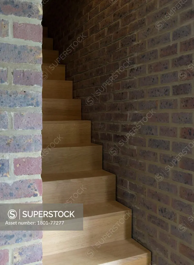 KINGS'S GROVE, London, United Kingdom. Architect: Duggan Morris Architects Ltd, 2010. Staircase detail.
