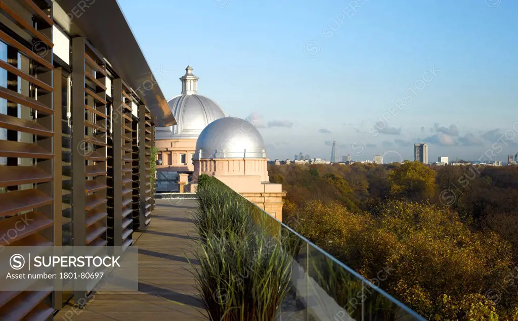 Penthouse Development, London, United Kingdom. Architect: Na, 2012. Rooftop View Towards Queensway/Hyde Park.