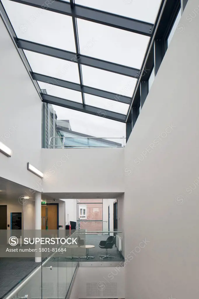 Rotherham College Of Arts & Technology, Rotherham, United Kingdom. Architect: Bond Bryan Architects Ltd, 2011. Glazing And Rooflight.