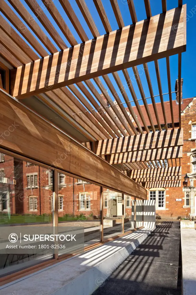 Extension to the Wolfeson Building in Oxford by Níall McLaughlin Architects