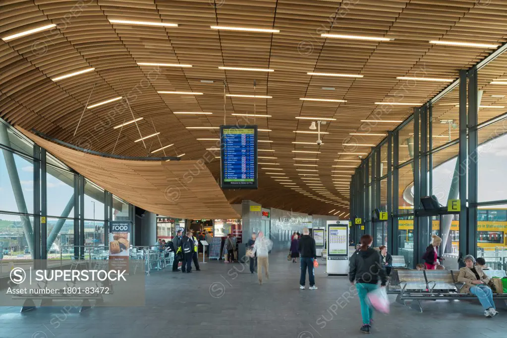 Stoke Bus Station by Grimshaw Architects. Architecture and Interior Photography by Jim Stephenson