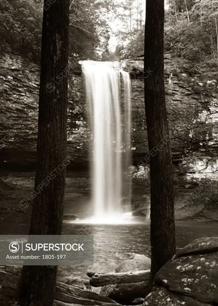 Waterfall John Kuss (b.20th C. American) Photograph