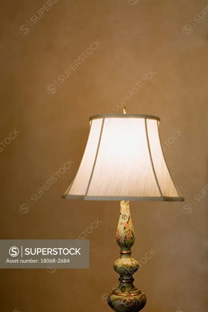 Decorative Painted Lamp