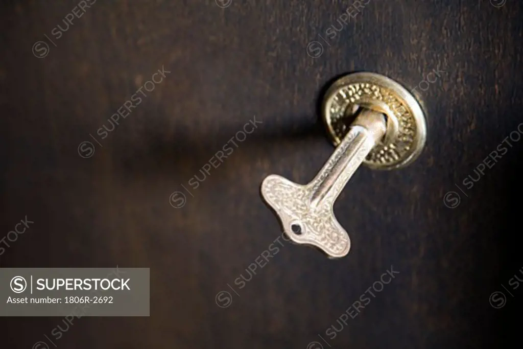 Old Fashioned Brass Key