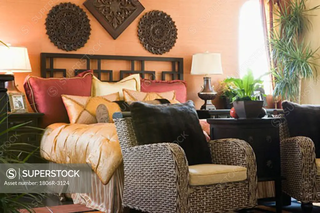 Armchairs in Bedroom