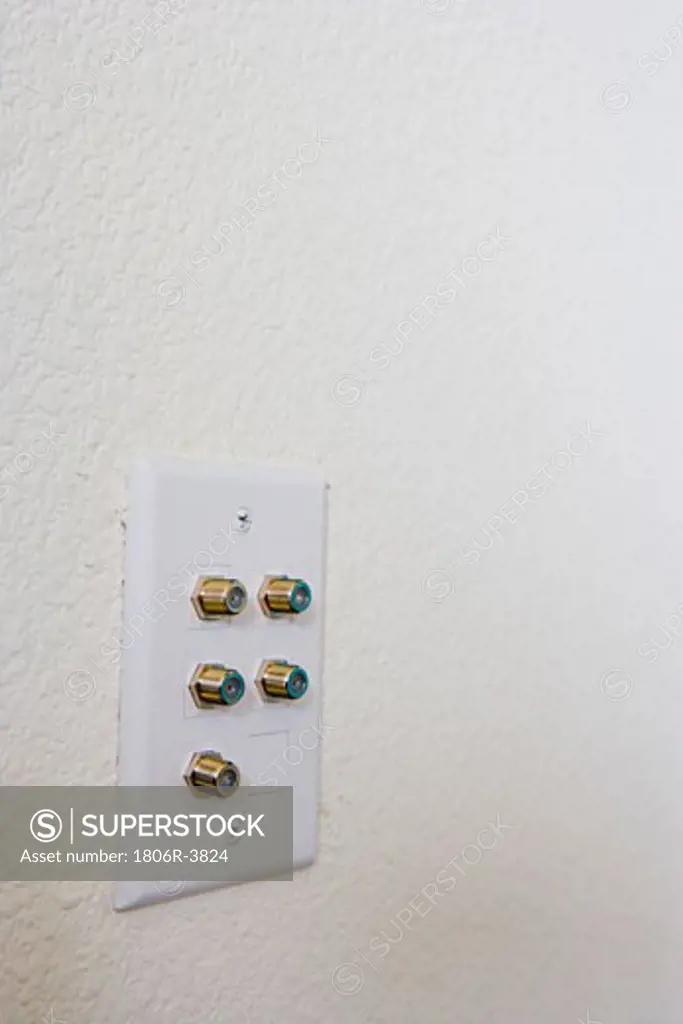 Power/Cable Outlet in Wall
