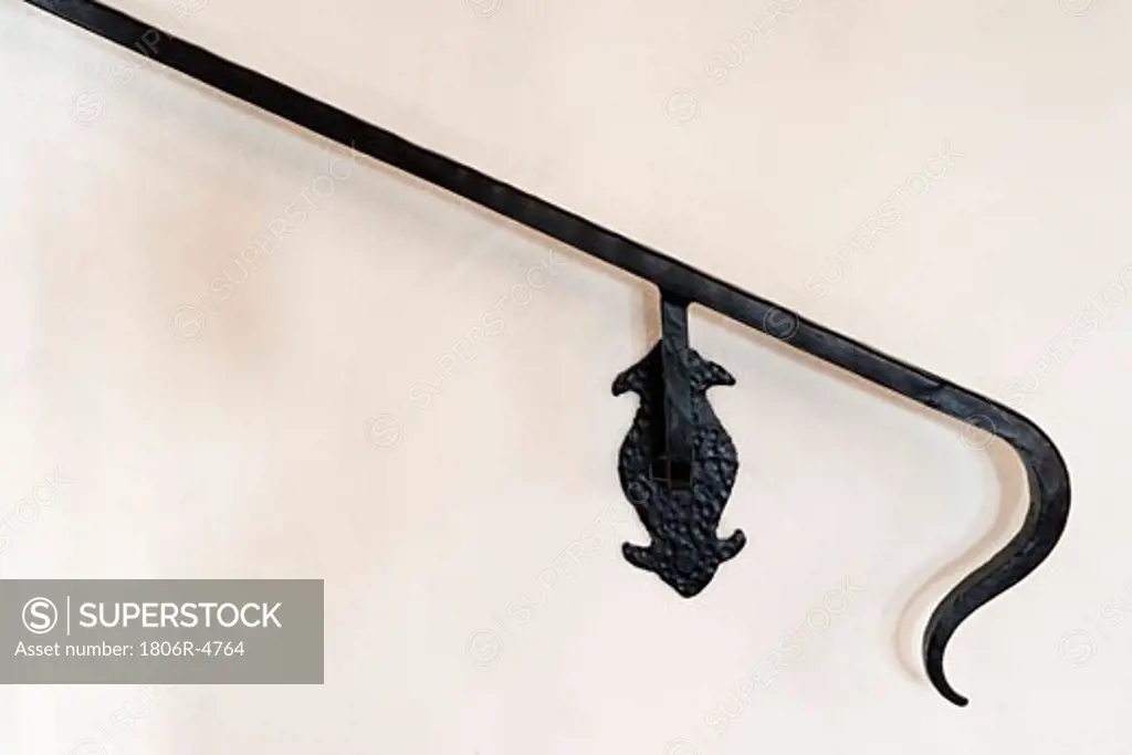 Spanish Style Wrought Iron Bannister
