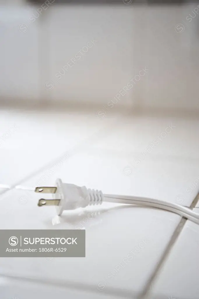 Unplugged electrical cord.