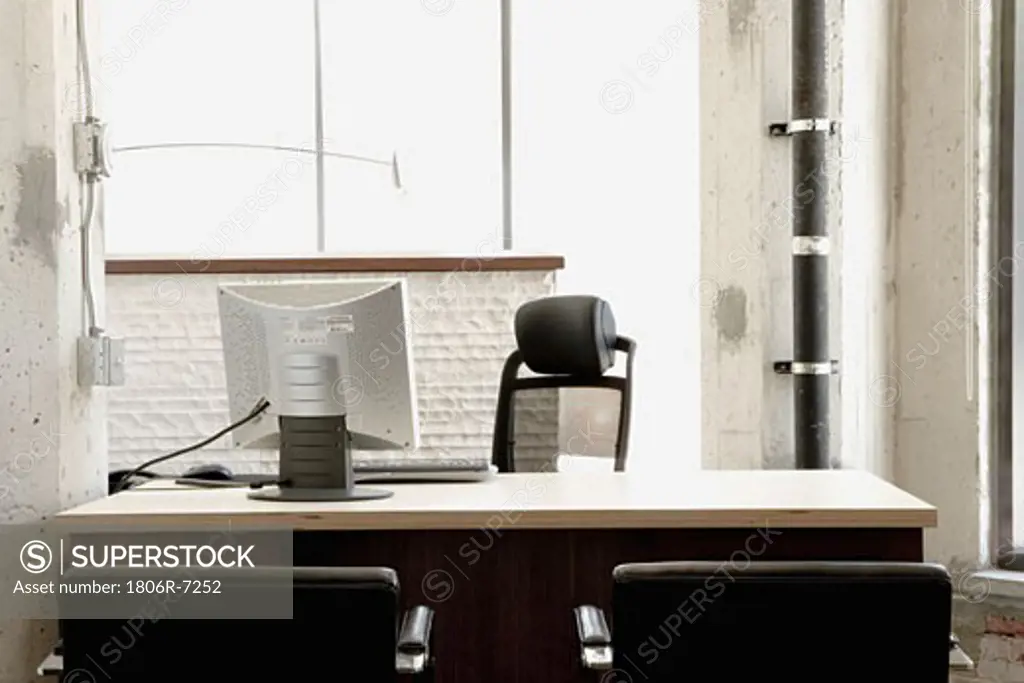 Detail of an empty office