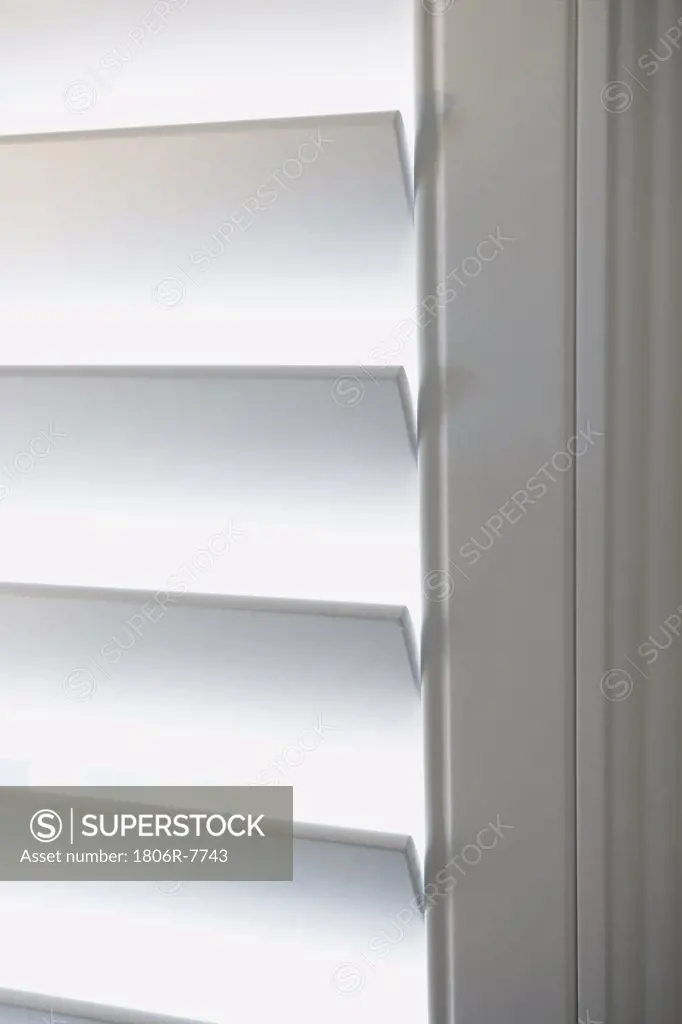 Vinyl shutter blinds