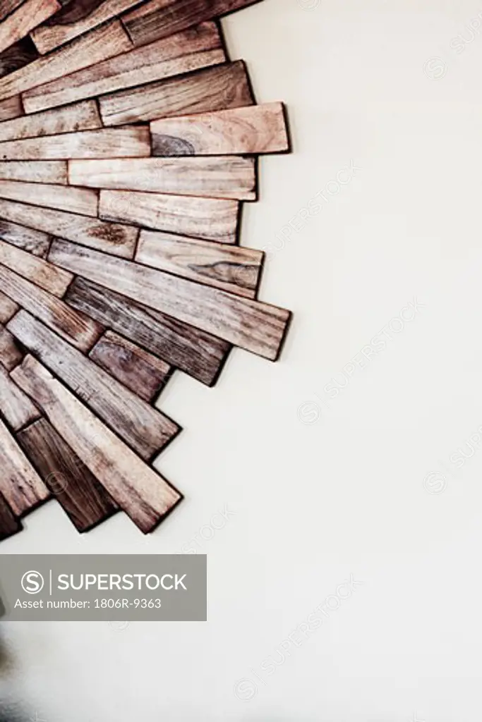 Detail wooden frame
