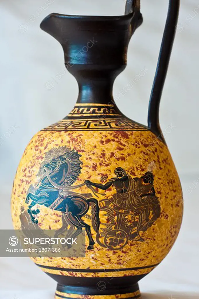 Ancient Greek vase, Athens, Greece