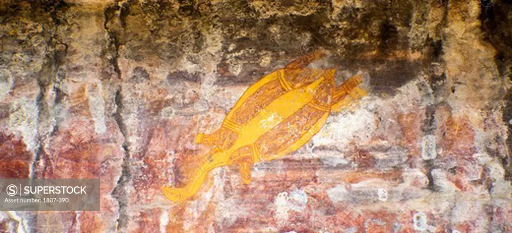 Aboriginal Rock Art, Kakadu National Park, Northern Territory, Australia
