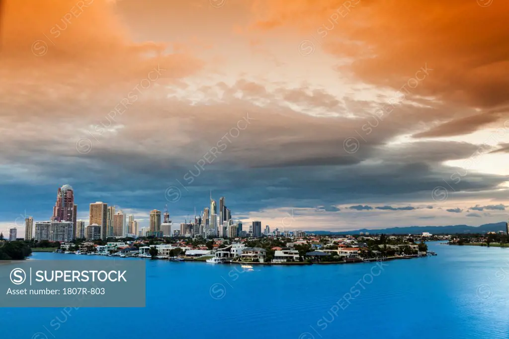 City on the coast, Surfers Paradise, Gold Coast, Queensland, Australia