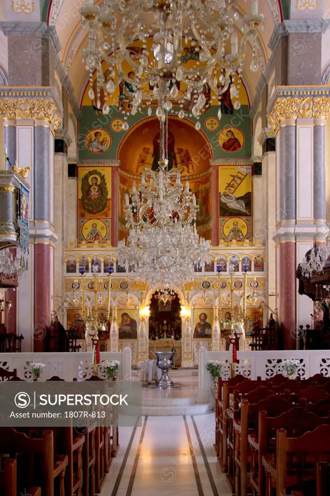 Interiors of a church, St Paul's Pro-Cathedral, Valletta, Malta