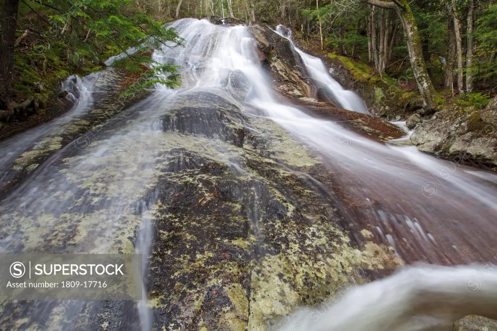 Kinsman Notch - Tributary of Lost River in Woodstock, New Hampshire USA during the spring months