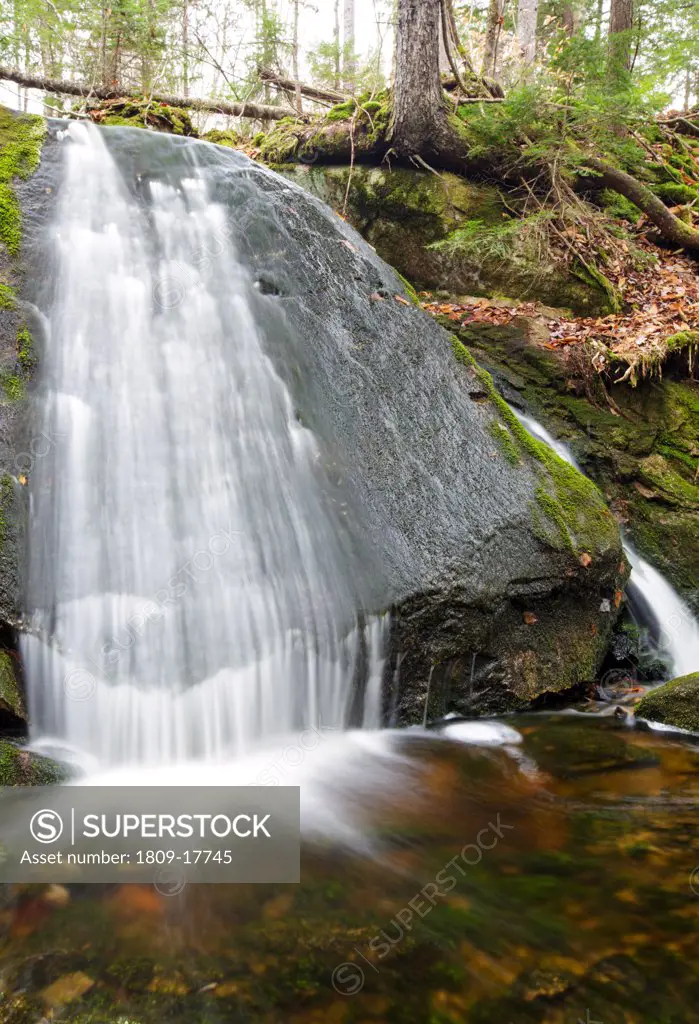A Unnamed brook in the area of Mount Cilley in Woodstock, New Hampshire USA