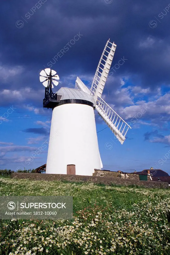 Ballycopeland Windmill, Millisle, County Down, Northern Ireland, Historic Irish windmill