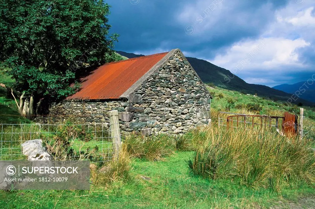 Black Valley, Killarney, County Kerry, Ireland, Old, traditional Irish barn