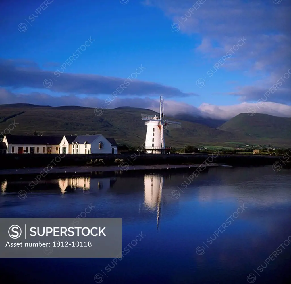 Blennerville Windmill, Blennerville, Co Kerry, Ireland, Tower mill built by Sir Rowland Blennerhassett in 1800