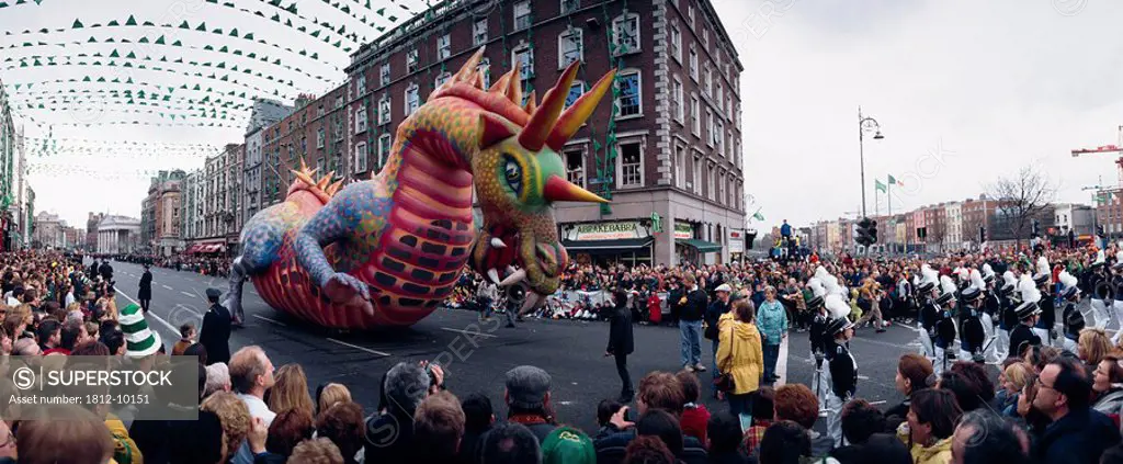 Dublin, Co Dublin, Ireland, St Patrick´s Day parade