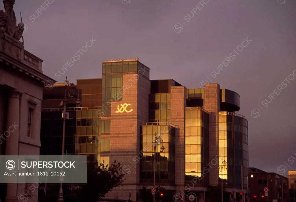 International Financial Services Centre, Dublin, Co Dublin, Ireland, Exterior view of an international finances centre