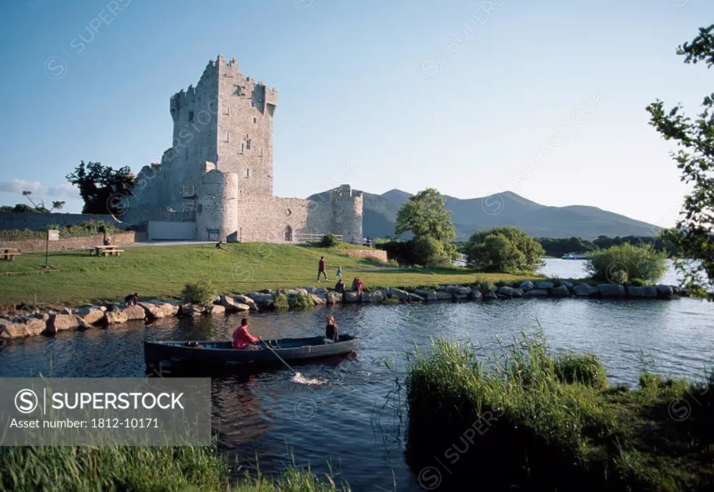 Ross Castle, Killarney, Co Kerry, Ireland, 15th Century castle