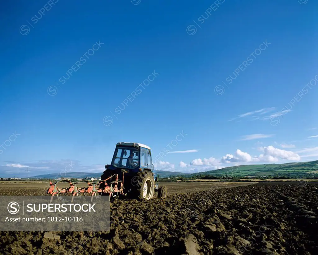 Ploughing, Newcastle, Co Dublin, Ireland