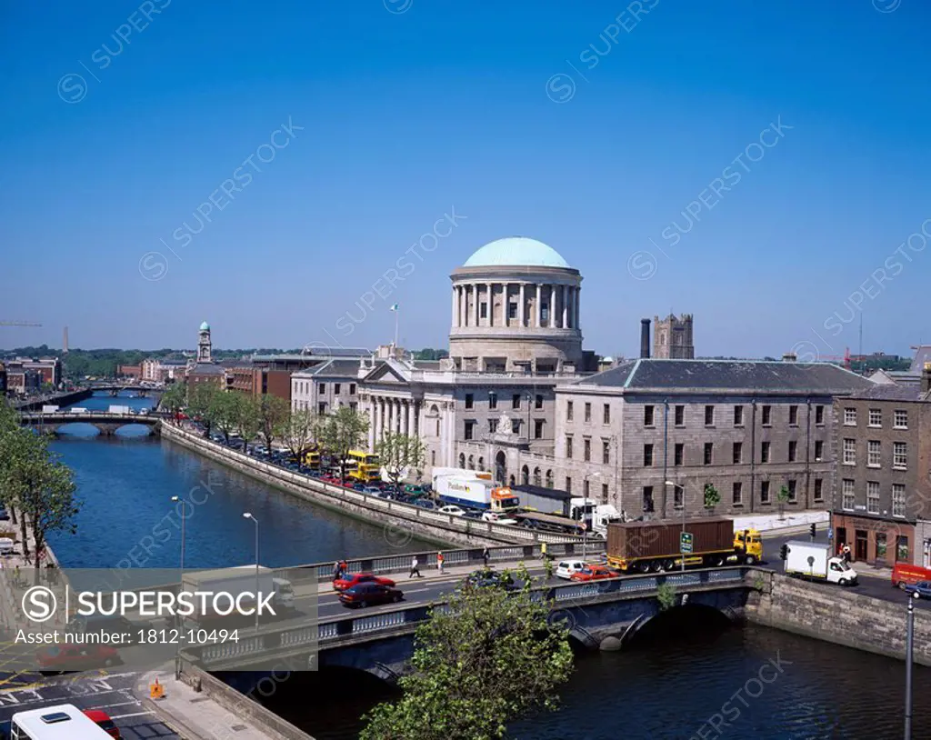 The Four Courts, River Liffey, Dublin, Ireland
