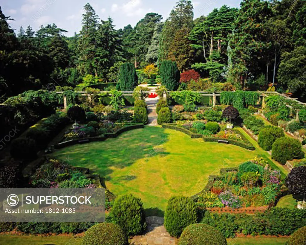 Sunken Garden, Mount Stewart, Ards Peninsula, Co Down, Ireland