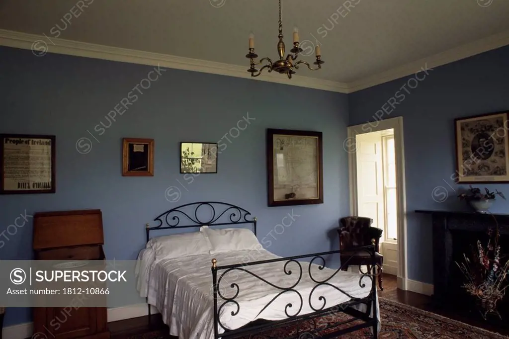 Co Kerry, Derrynane House Bedroom, Daniel O´Connell