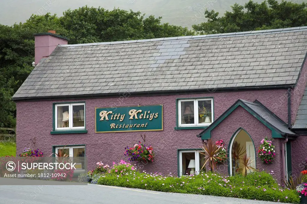 Exterior of restaurant, Killybegs, County Donegal, Ireland