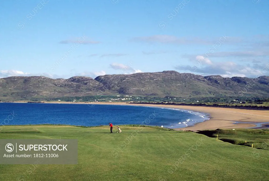 Golf course, Portnoo, County Donegal, Ireland