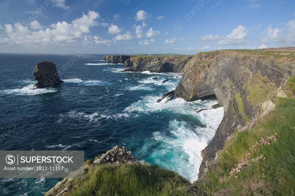 Seascape cliffs, Loop Head, County Clare, Ireland