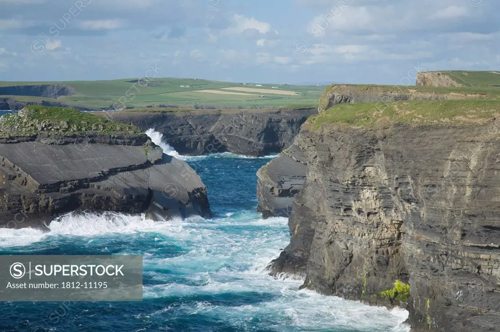 Sea cliffs, Loop Head, County Clare, Ireland