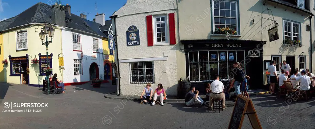 Kinsale, Co Cork, Ireland, Tourists Enjoying Traditional Pub